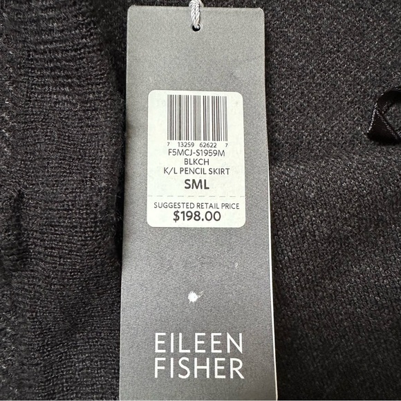 Eileen Fisher Women’s Wool Blend Pencil Skirt Small New - Picture 5 of 6